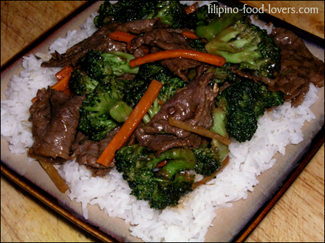 Beef & Broccoli