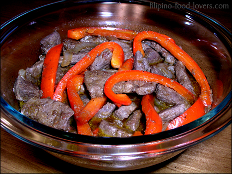 Sauteed Beef Liver - Ginisang atay ng baka