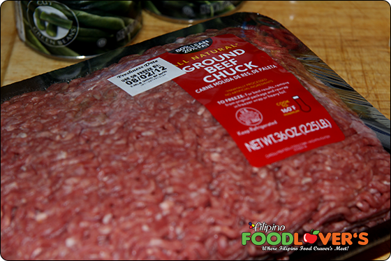 Ingredients - Ground Beef