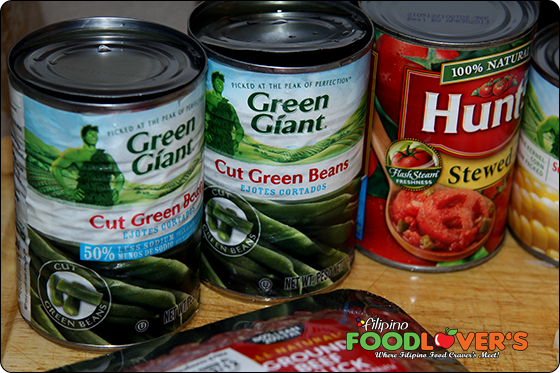 Ingredients: Canned Cut Green Beans