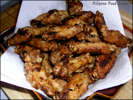 Garlic Fried Chicken Wings