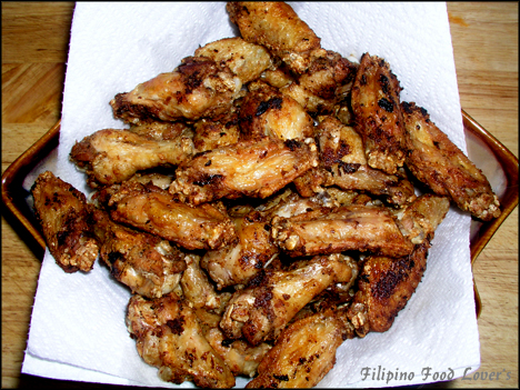 Filipino Style Fried Wings