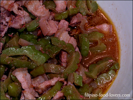 Ginisang Ampalaya