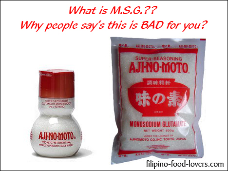 Monosodium Glutamate or/ MSG