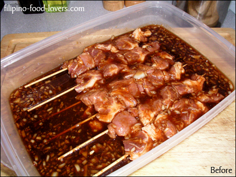 Pinoy BBQ - Marinate (before)