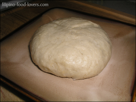 Siopao asado on a plate