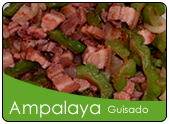 Ginisang ampalaya with pork and bagoong