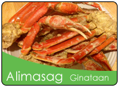 Ginataang Alimasag - Crabs in Coconut Milk