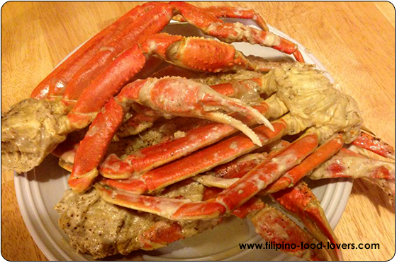 Ginataang Alimasag - Crag Legs in Coconut Milk