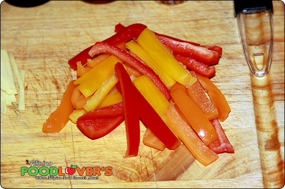 Sliced Assorted Bell Peppers