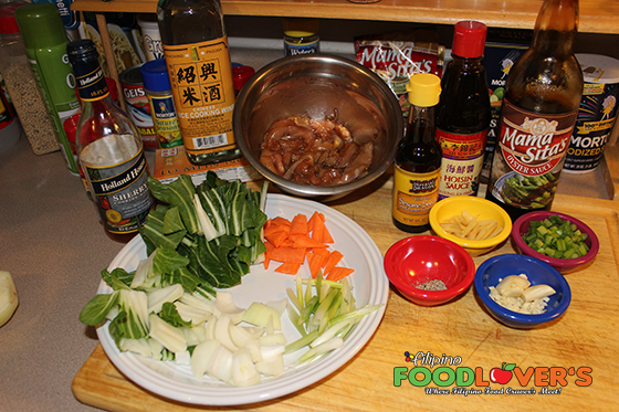 Chicken & Bok Choy Stir-Fry