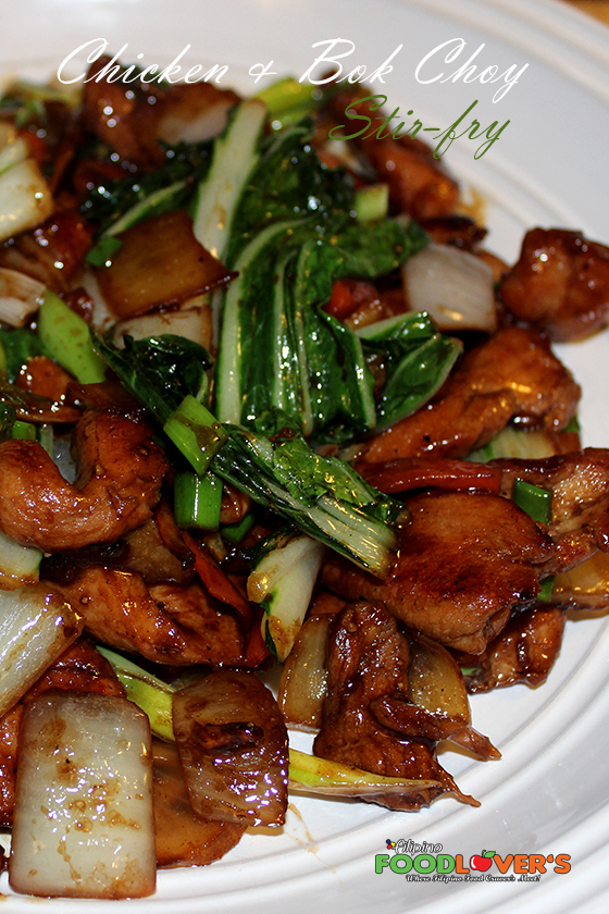 Chicken & Bok Choy Stir-Fry